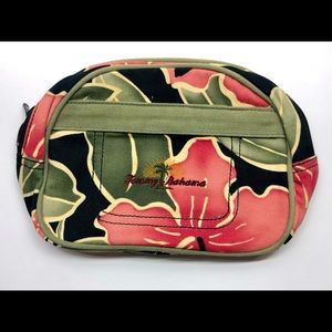 Tommy Bahama Floral Makeup Tote Purse Pouch Wallet